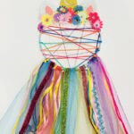 Unicorn dreamcatcher craft