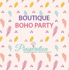 boho craft party