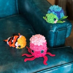 sea life craft pillows