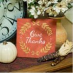 give thanks quote sign diy