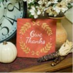 give thanks quote sign diy