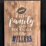 football family sign