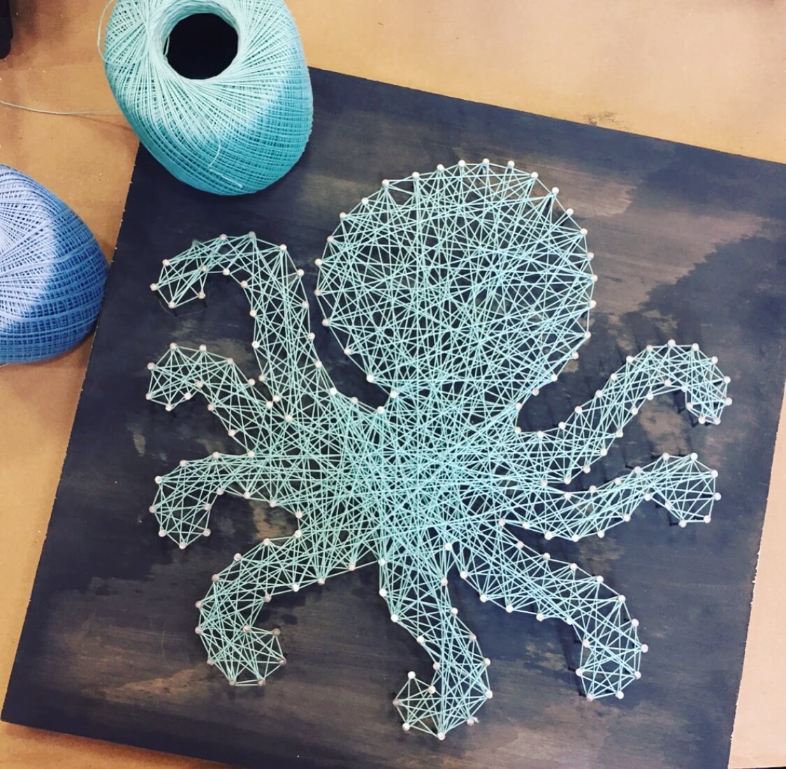string art octopus