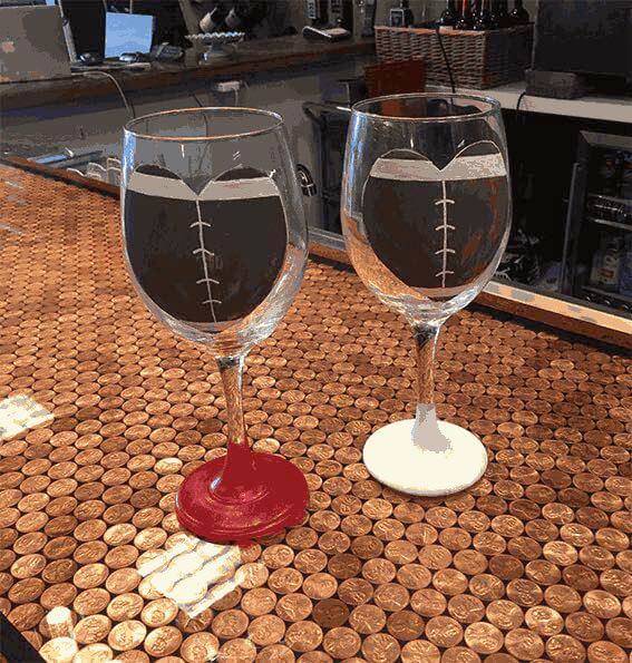 wine football craft