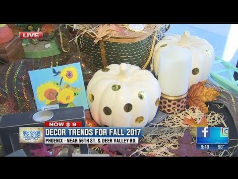 decor trends for fall