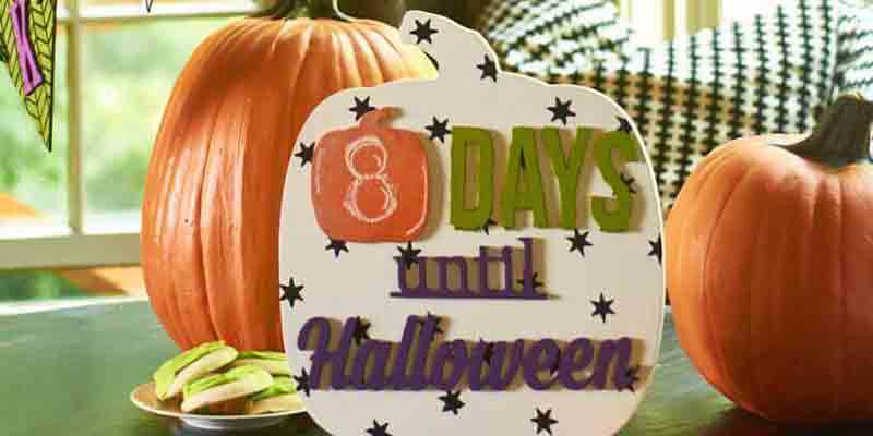 halloween countdown calendar diy