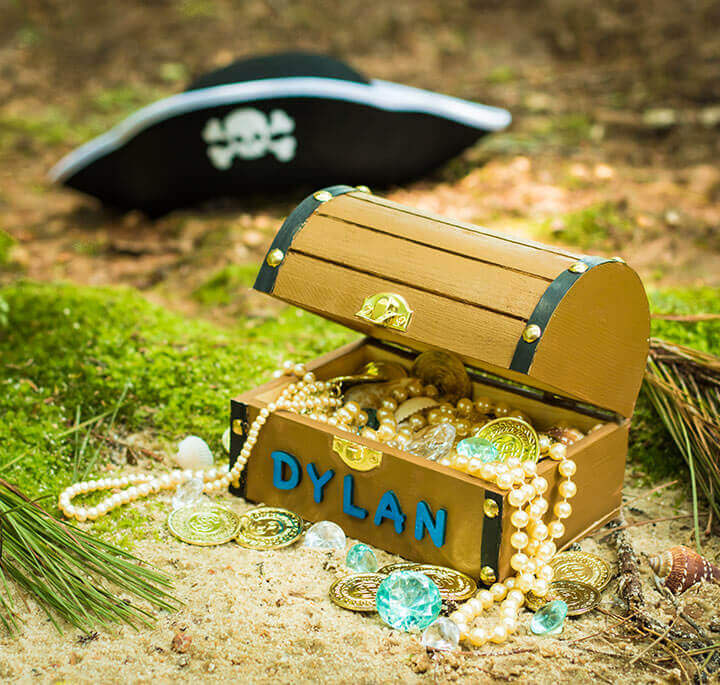 treasure chest craft project