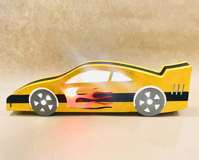 Kids Racecar Craft