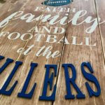 Football Pallet Board Detail