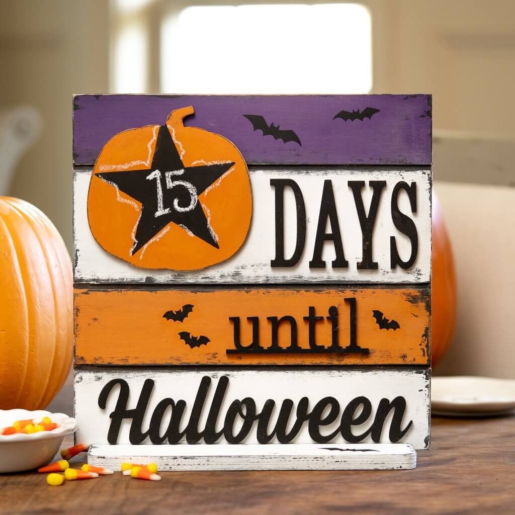 countdown to halloween calendar