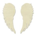 unfinished angel wings set of two - Brooke Roe