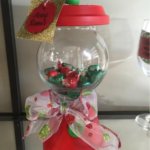 Merry Kissmas Candy Jar