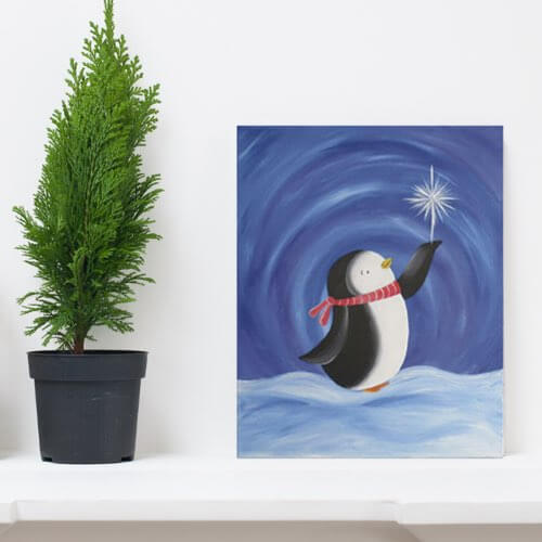 Penguin Canvas