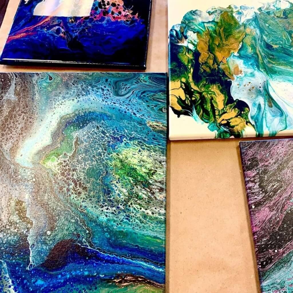 Acrylic Pour craft