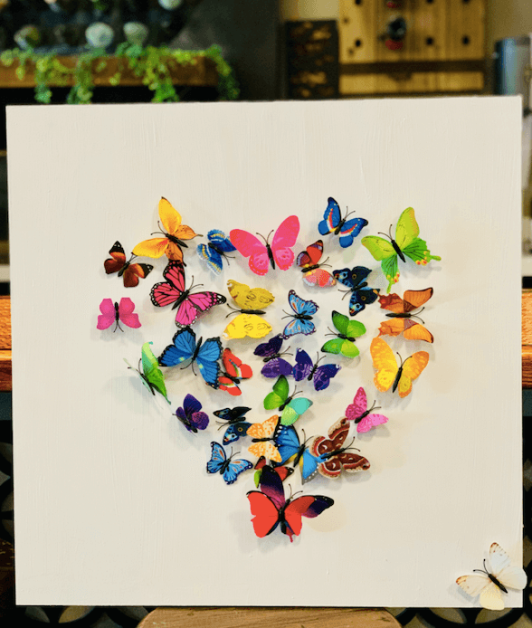 Butterfly Canvas Craft