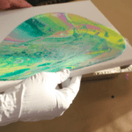 make an acrylic pour