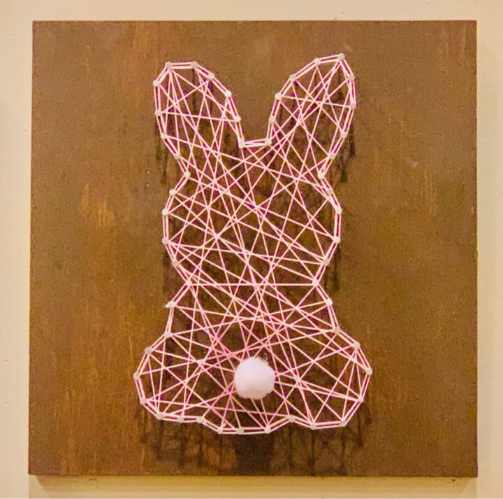 Bunny String Art