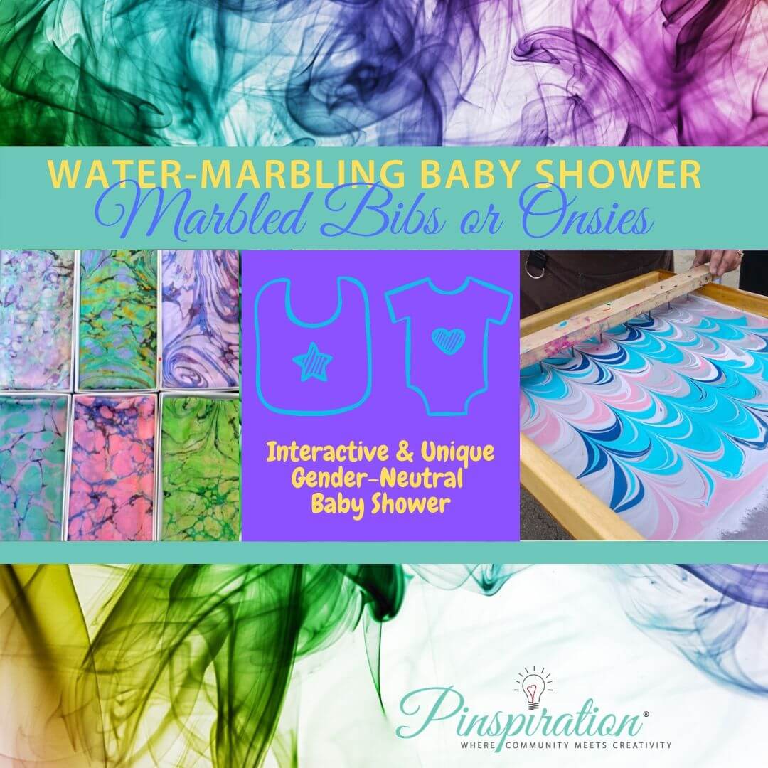 INSTA Water Marbling Baby Shower