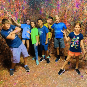 Kids Camp Splatter Room