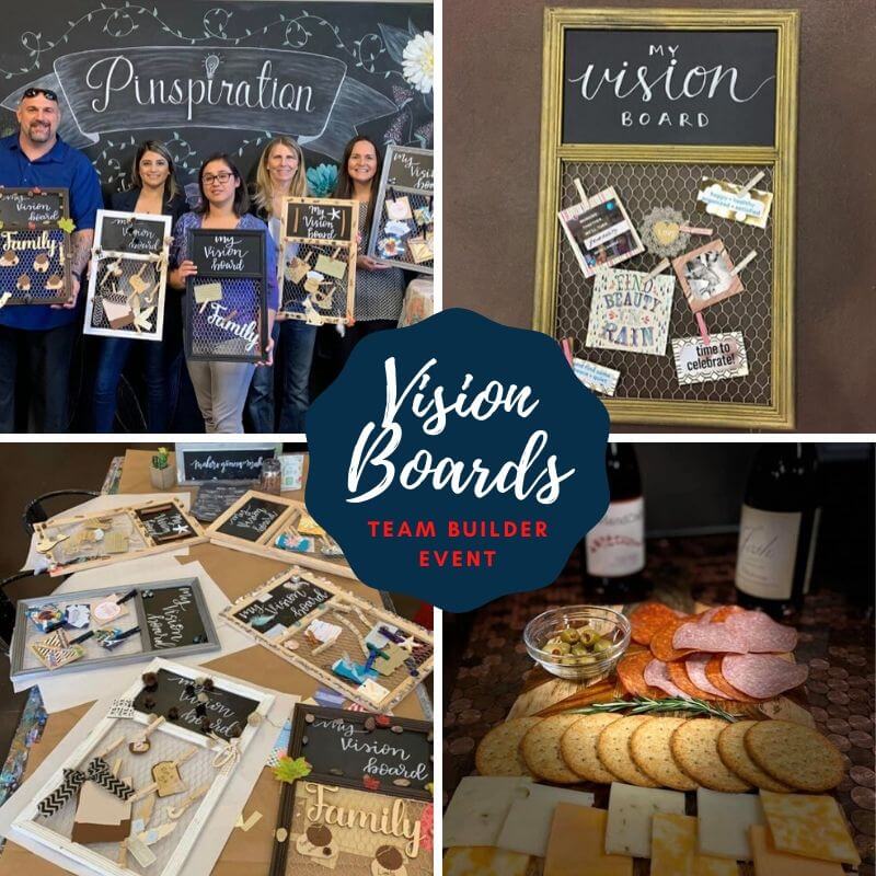 Adult Vision Board Team Builder - Pinspiration