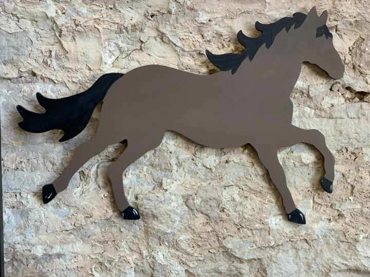 Wooden Horse Cutout