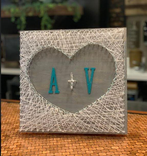 wedding string art one