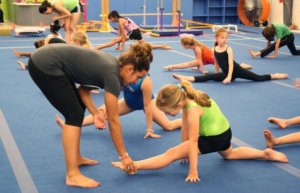 balance 180 children learning gymnastics