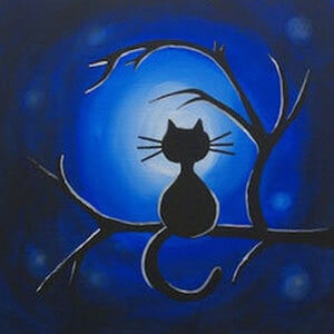 Fall- Moonlight Meow