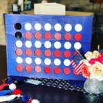 Four in a Row Painted