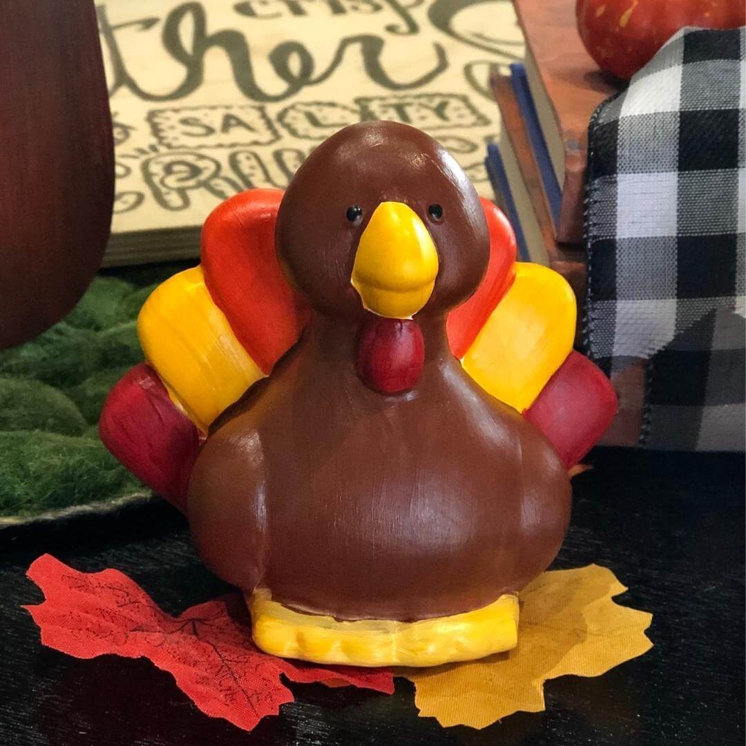 turkey ceramic thanksgiving craft