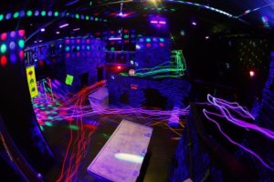 neon glow laser tag