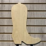 Boot Wood Cutout