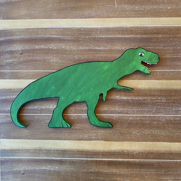 Dinosaur Wood Cutout