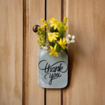 Hanging Wood Flower Holder-1