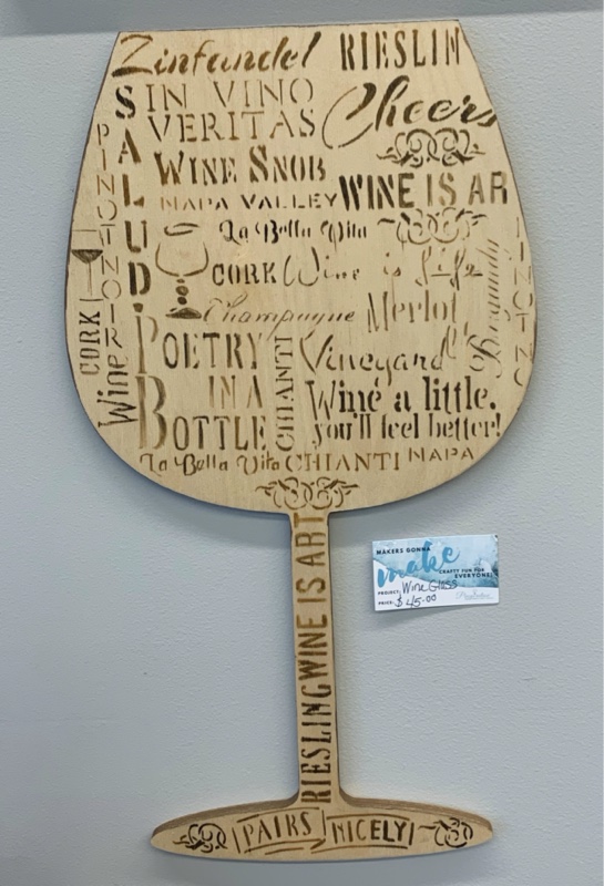 Wood Burned Wine Glass 45 Pinspiration