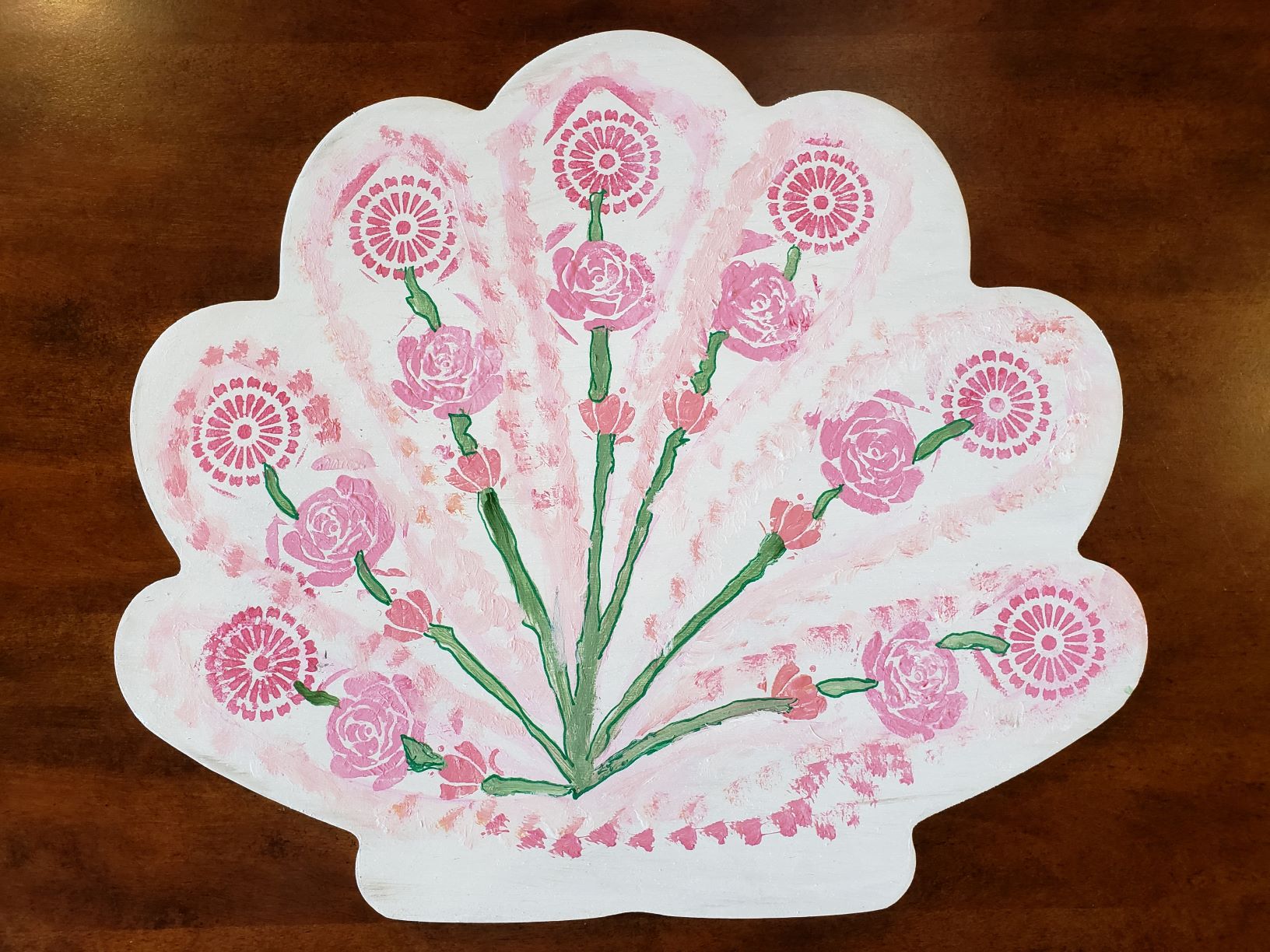 Sea Shell Wood Pattern Sea Shell Wood Cutout - $39 - Pinspiration