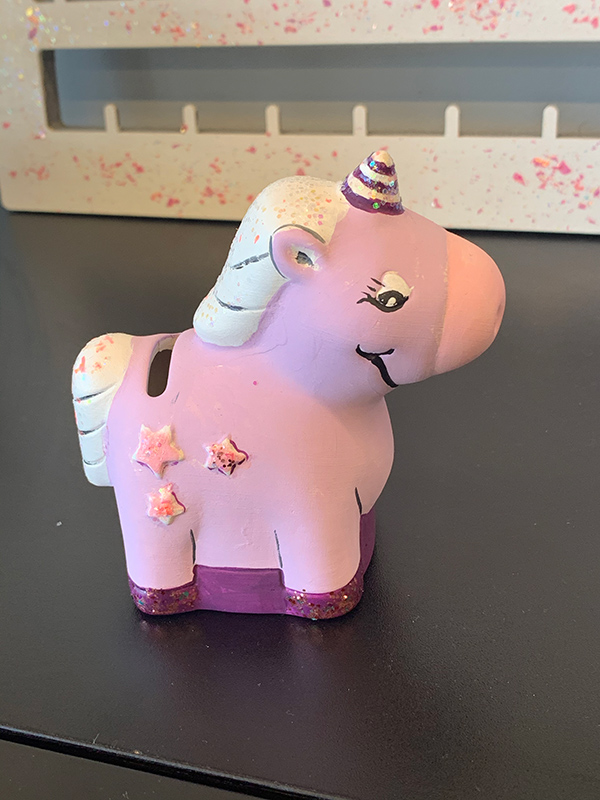 Ceramic Unicorn Bank