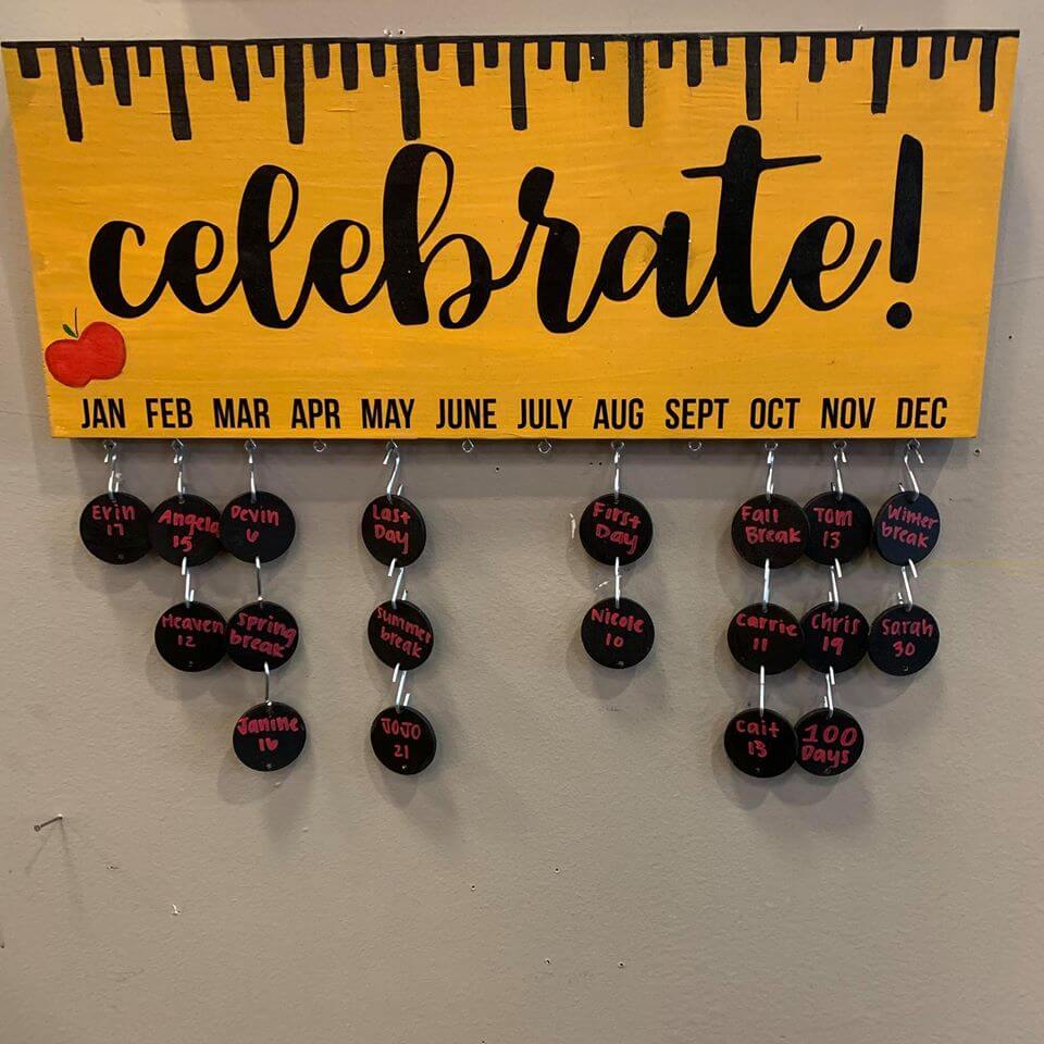 teacher celebrate calendar