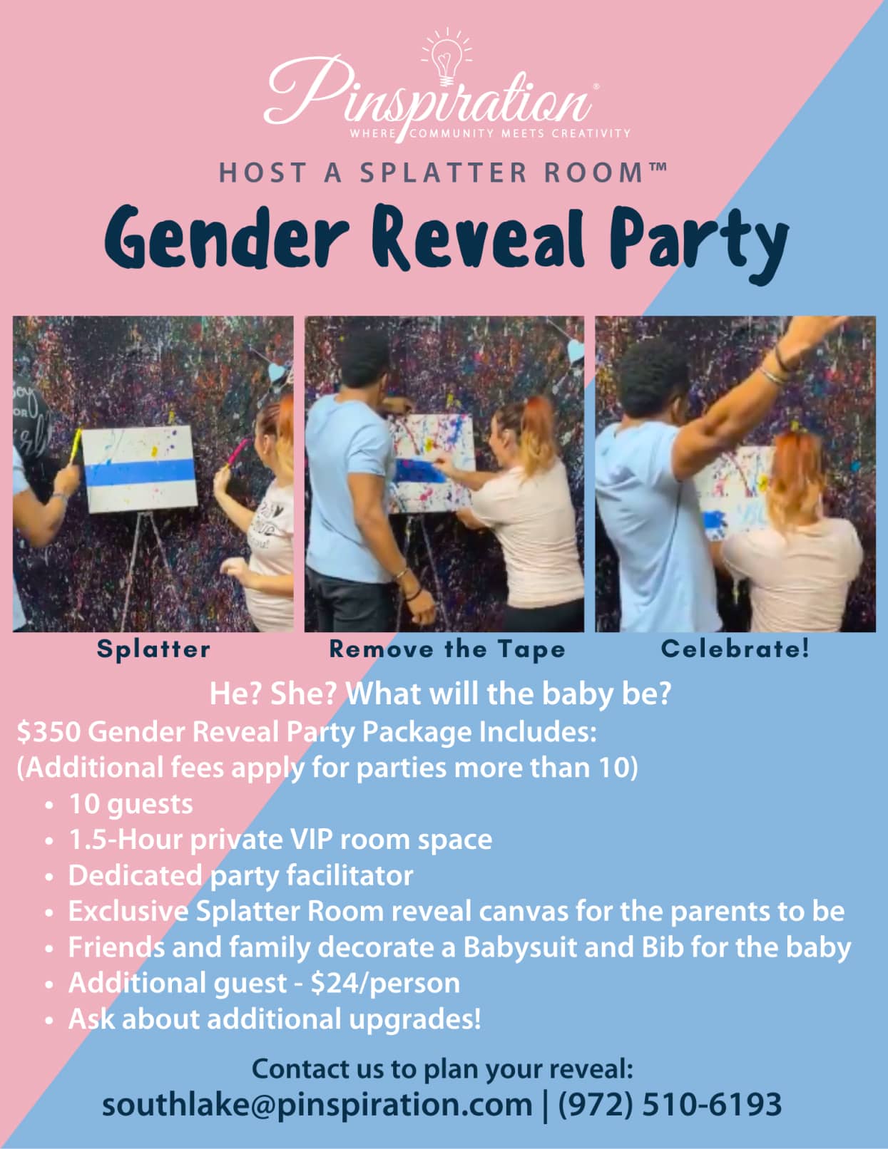 Gender Reveal Party