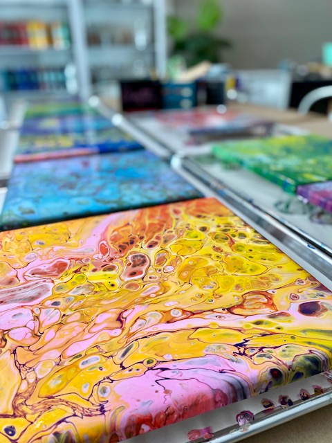 Acrylic Pour craft