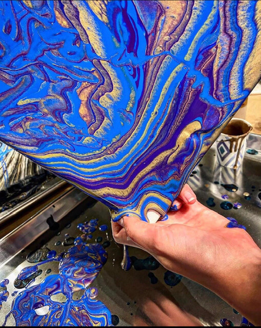 Acrylic Pour and Sip