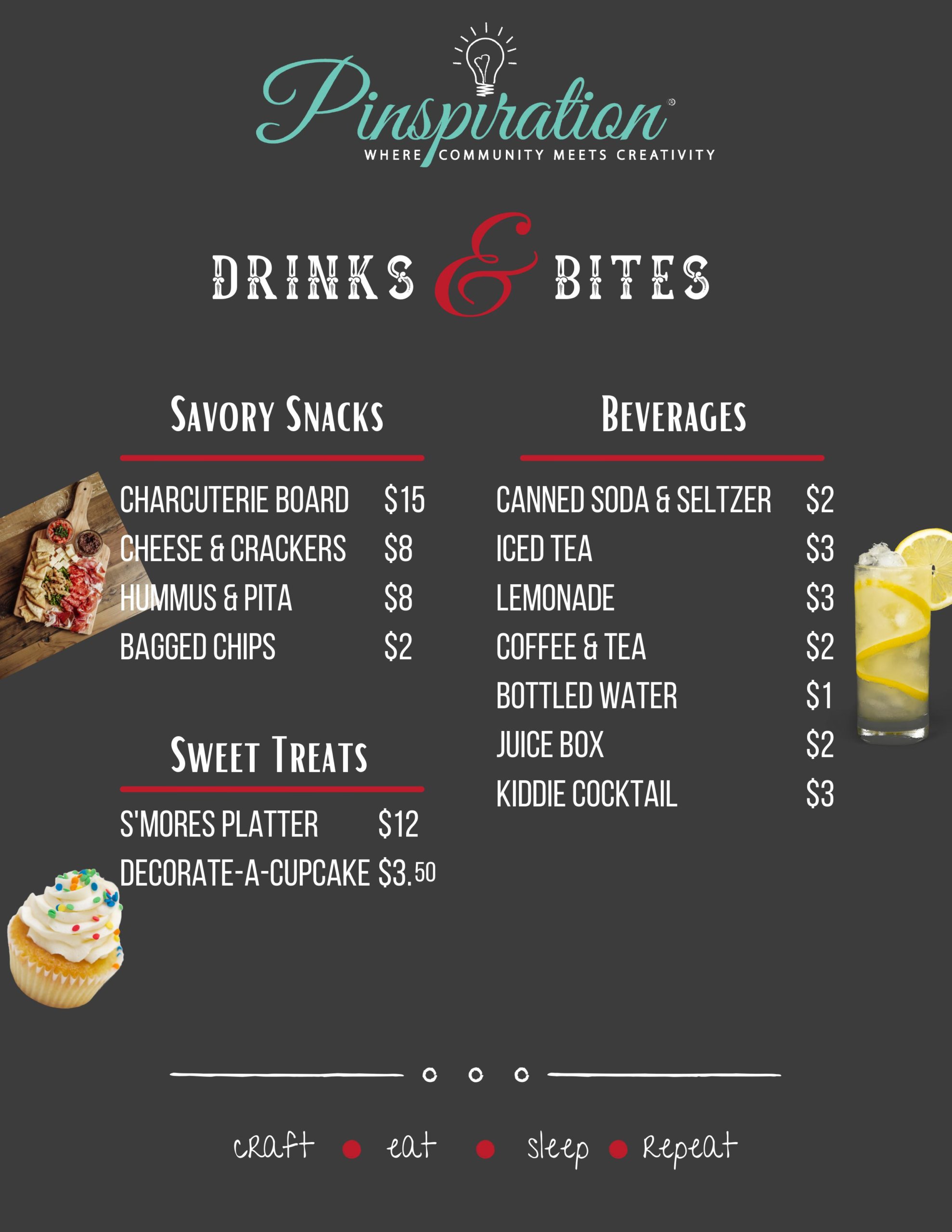 Bucks Mont-Menu
