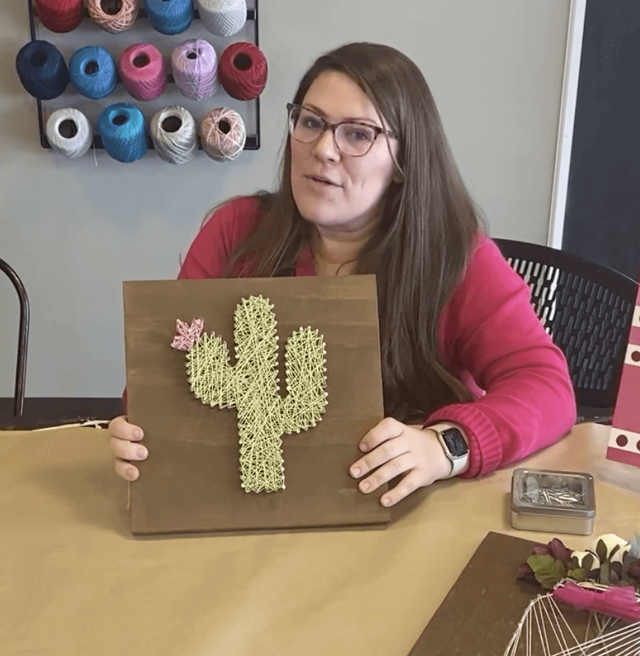 String Art Cactus