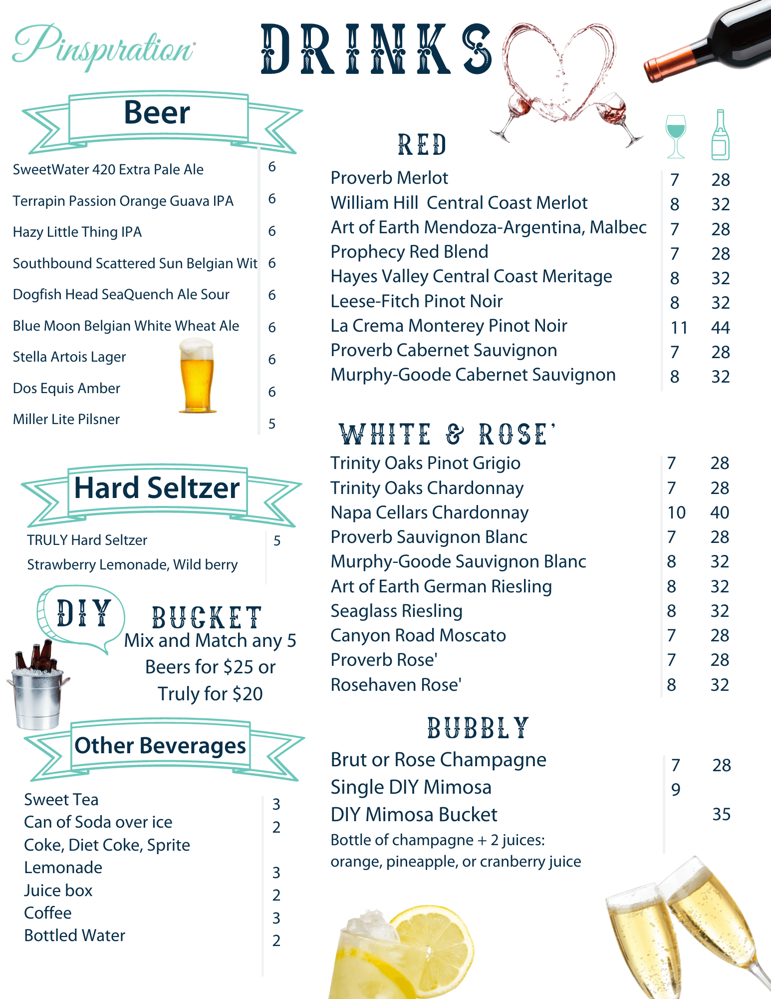 Drink menu Pooler 5-2022 (1)