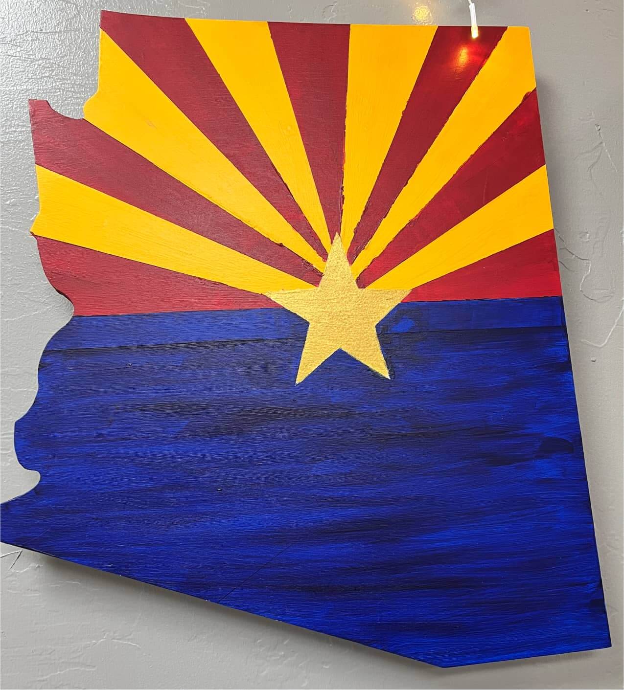 Arizona Large Wood Cutout 49 Pinspiration