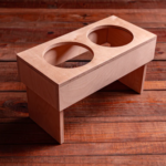 Personalized Dog Bowl Stand