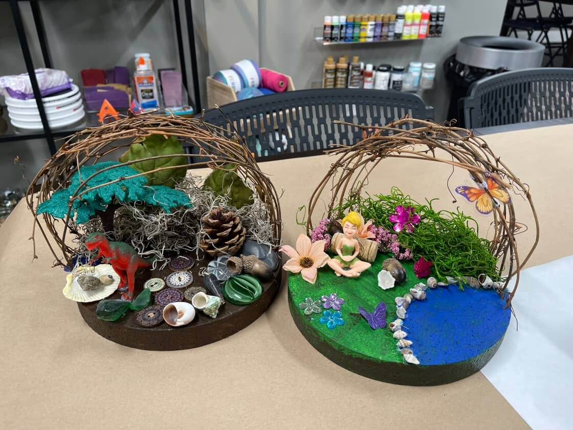 Fairy Garden or Dino Habitat