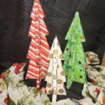 slotted christmas trees