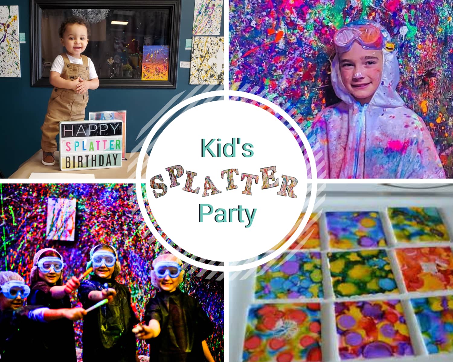 Kids' Splatter Party™ Pinspiration