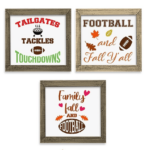 Football quote signs